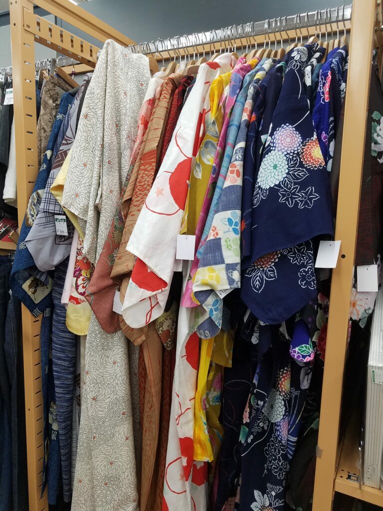 Kimono et Yukata dans un Off-house au Japon