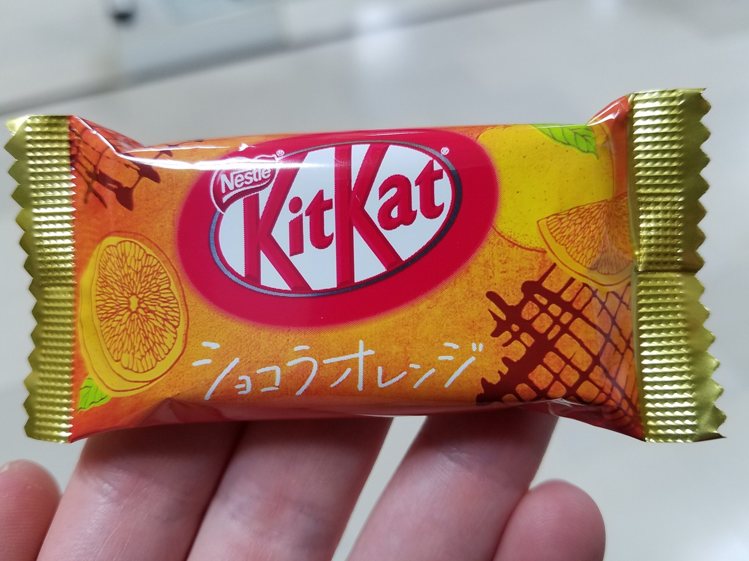 Kit kat chocolat orange