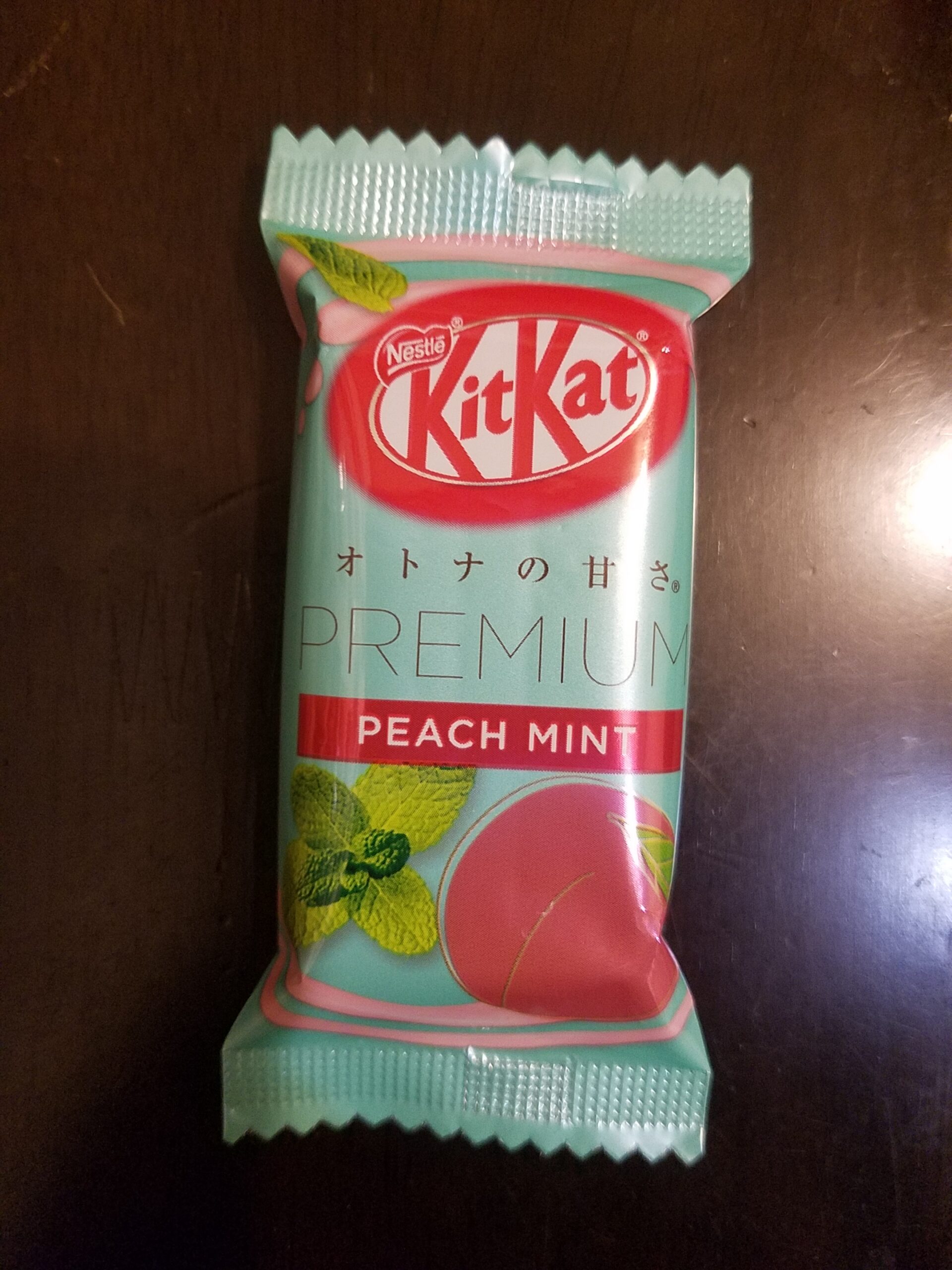 Kit kat pêche menthe