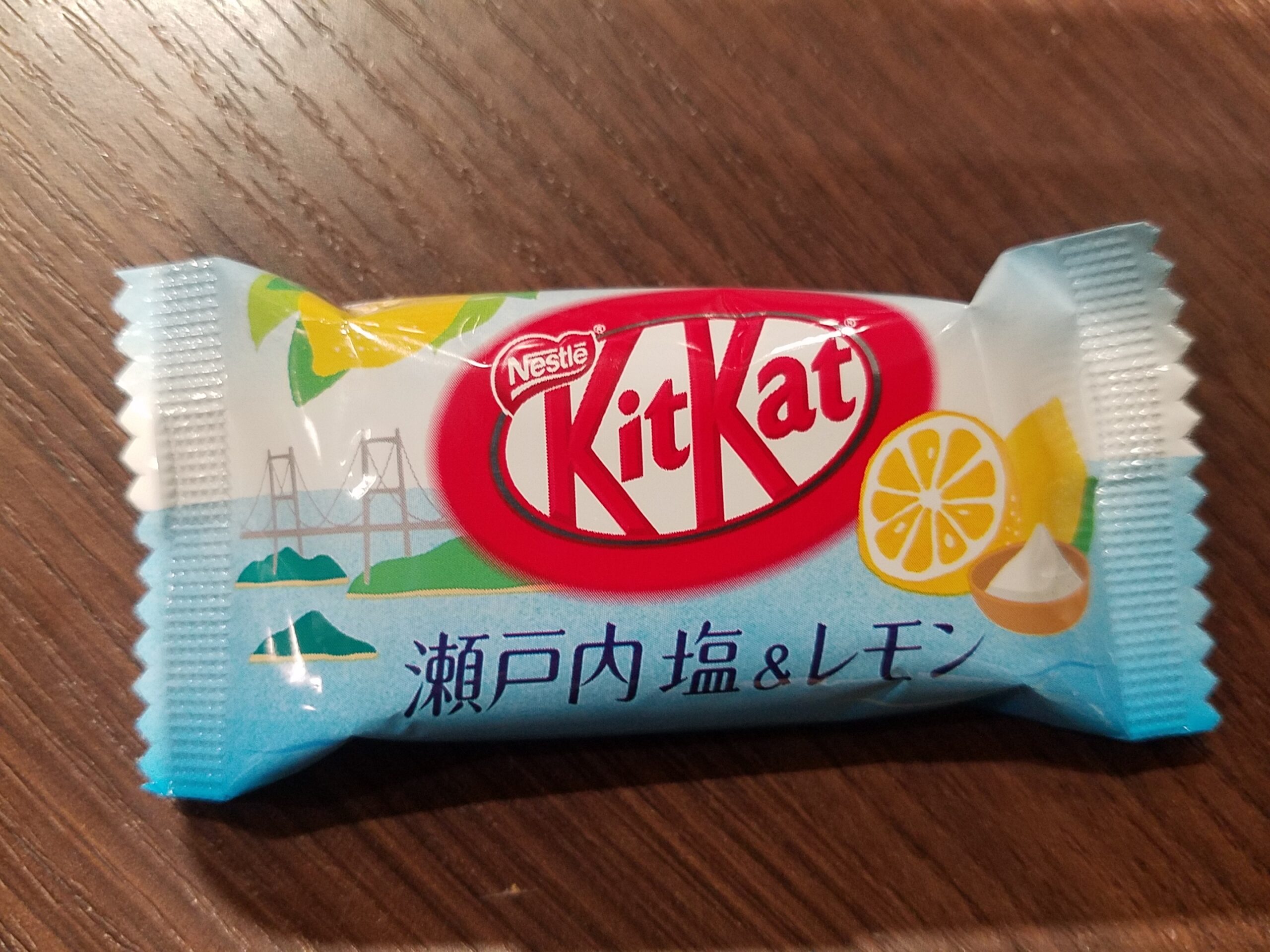 Kit kat citron sel